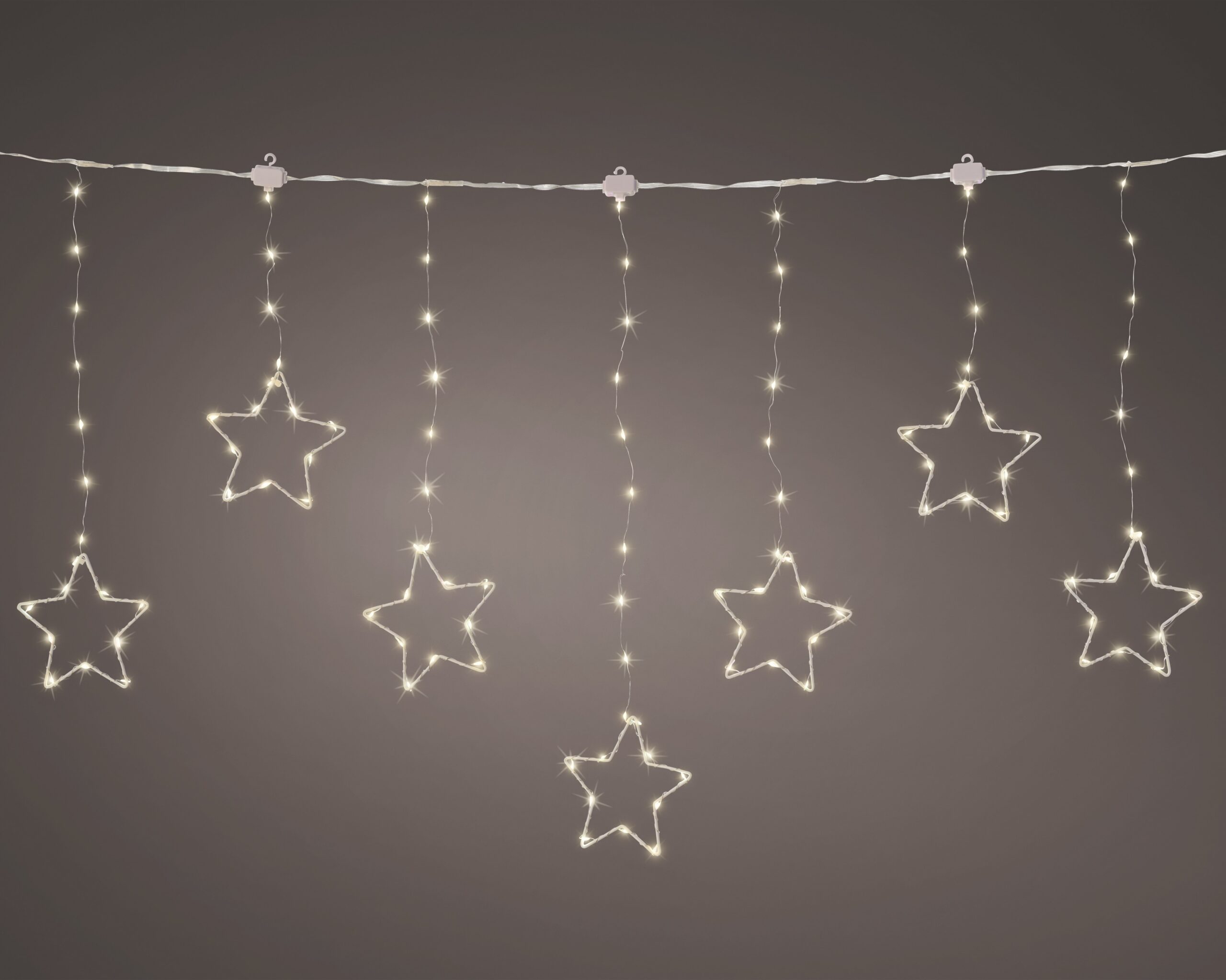 Lumineo Micro LED täht twinkle õue dekoratiivvalgustite komplekt, 120 x 60 cm