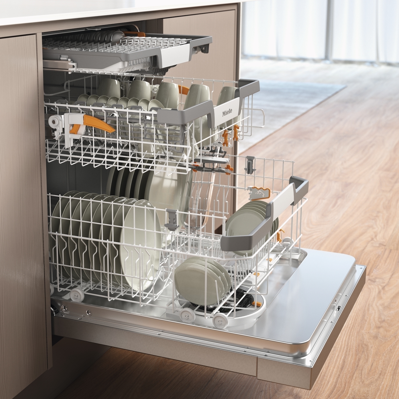 Miele G 7040 SCU nõudepesumasin, teras - Image 3