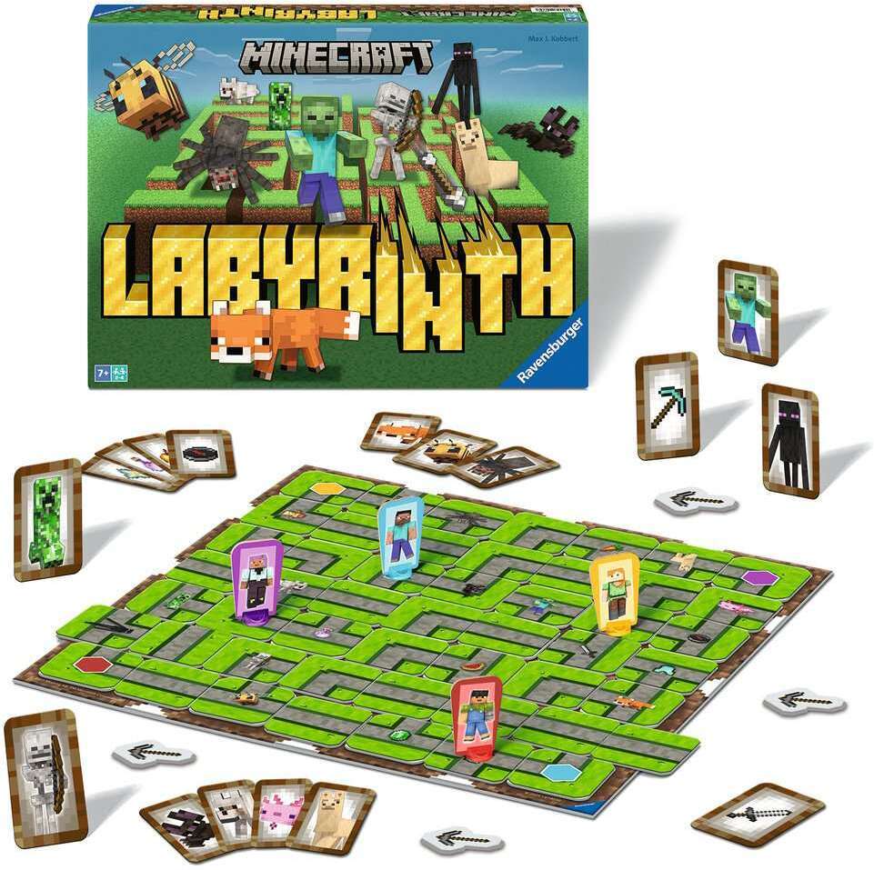 Ravensburger Minecraft Changing Labyrinth lauamäng - Image 3
