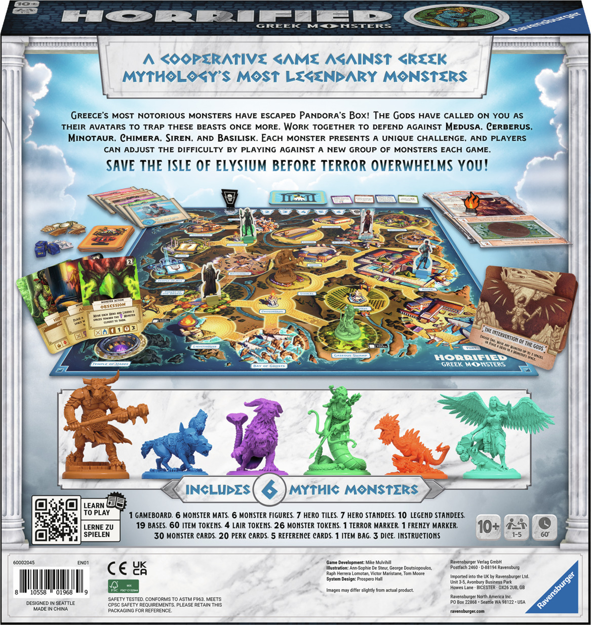 Ravensburger Horrified Greek Monsters mäng - Image 3