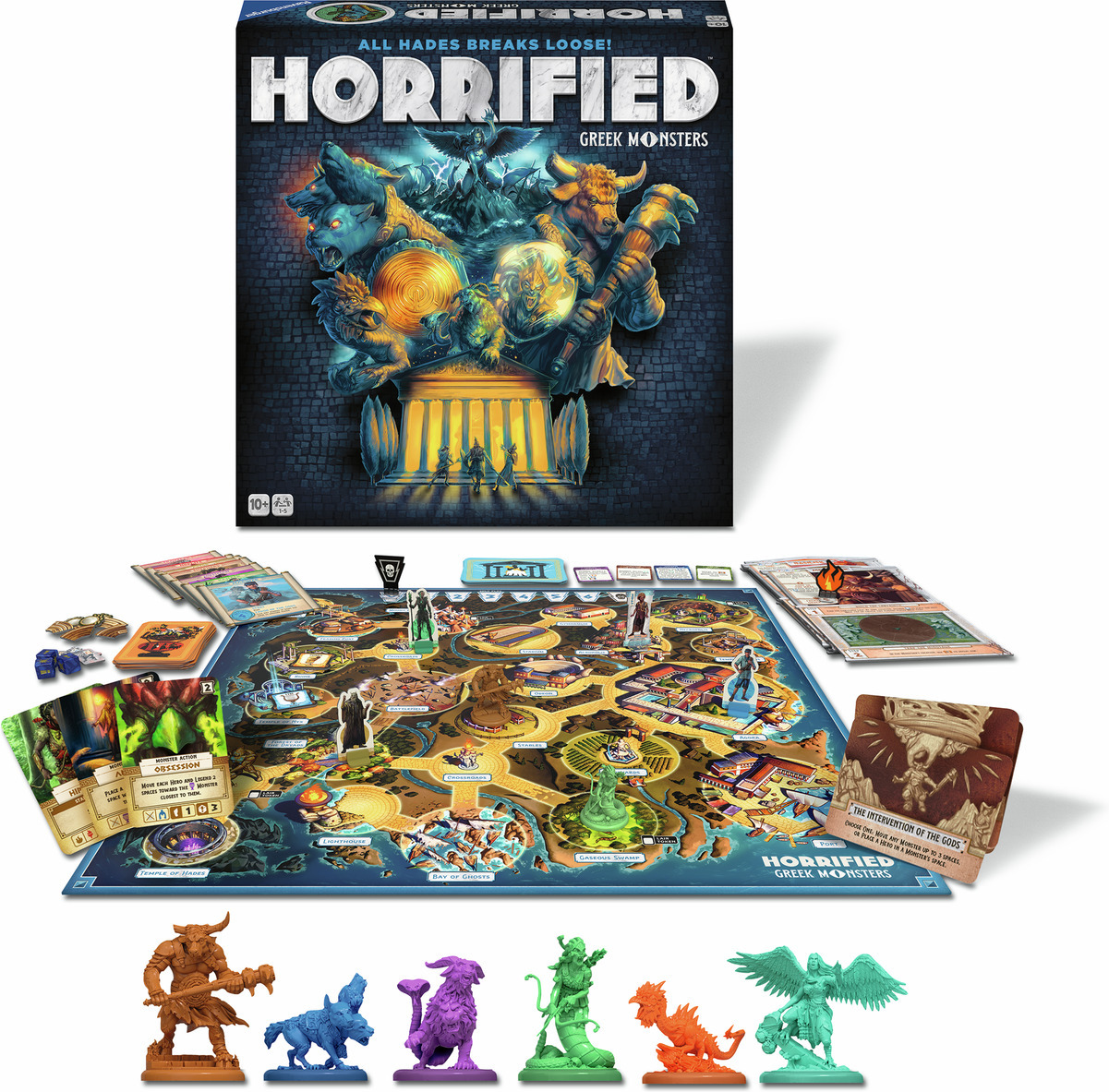 Ravensburger Horrified Greek Monsters mäng