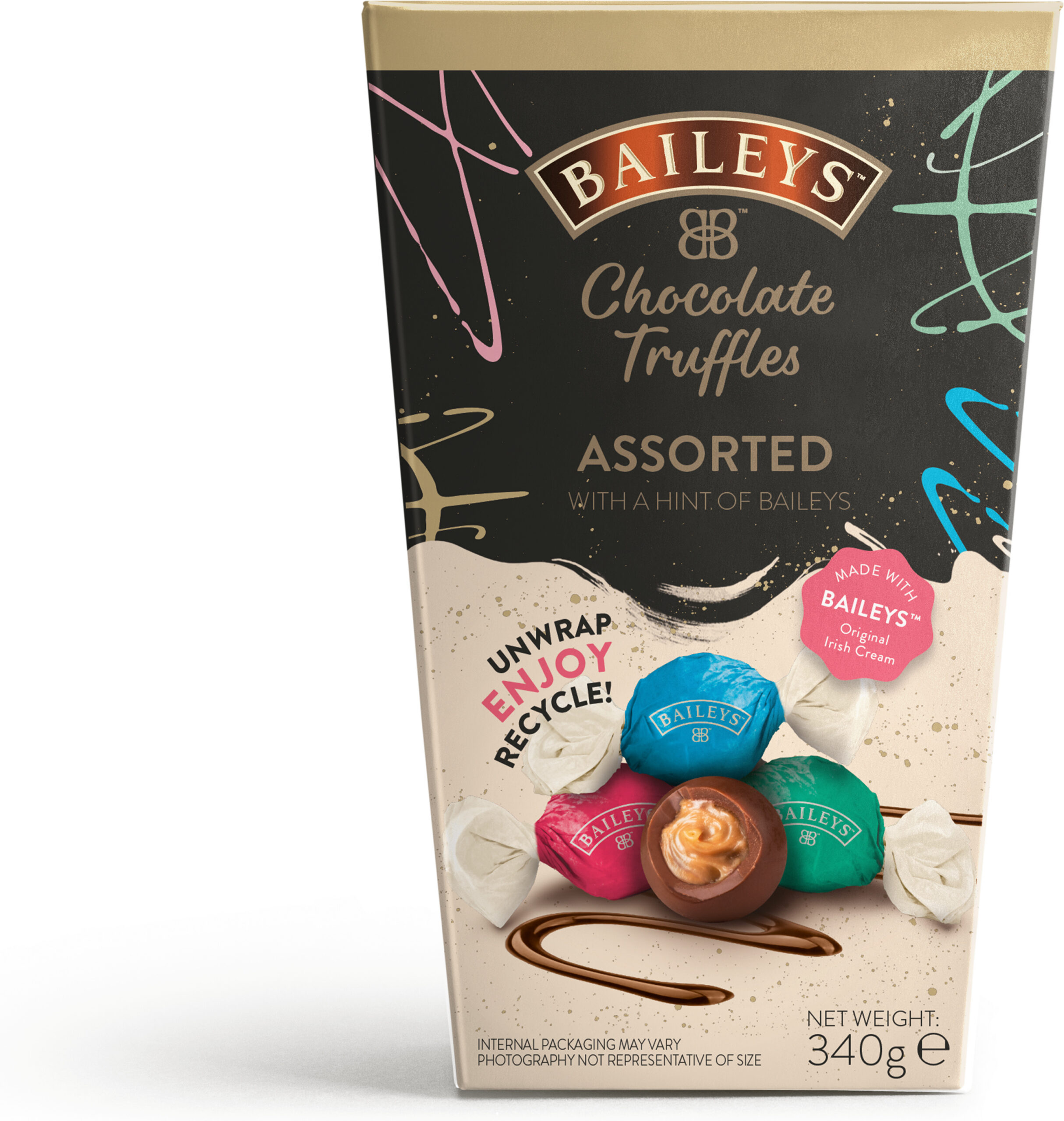 Baileys Assorted Truffles Mix šokolaadikarp, 340 g