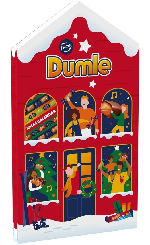 Fazer Dumle jõulukalender, 225 g