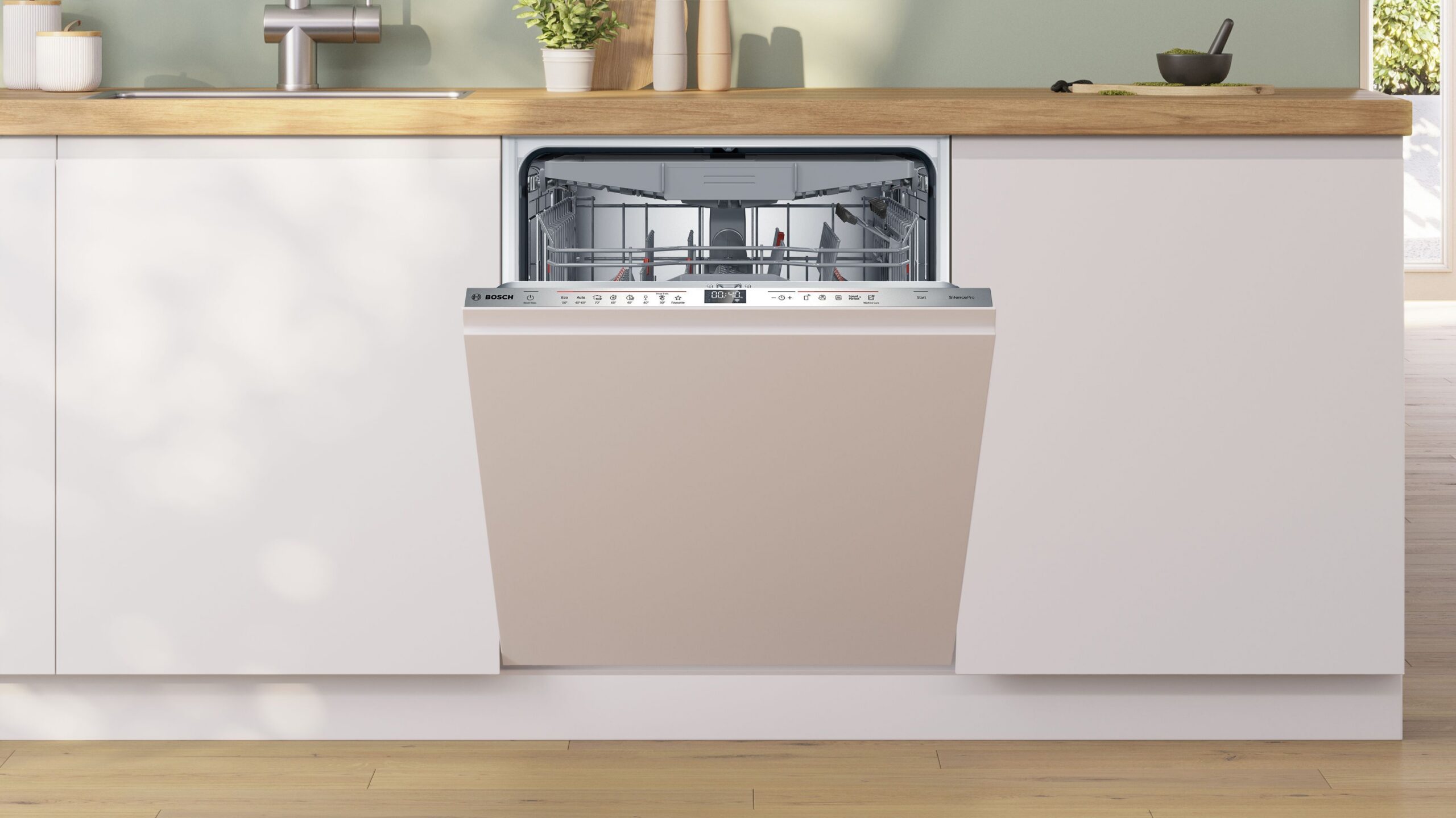 Bosch SBT6ECX04E Serie 6 integreeritud nõudepesumasin, 60 cm, XXL - Image 2