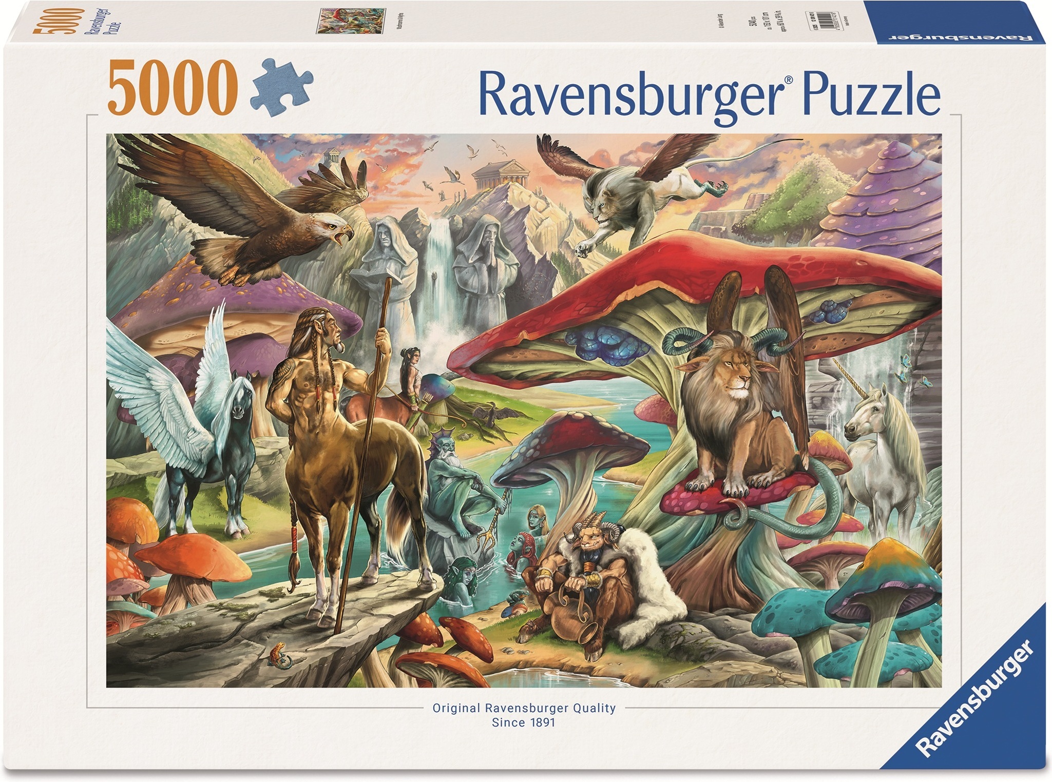 Ravensburgeri seente pusle, 5000 tükki