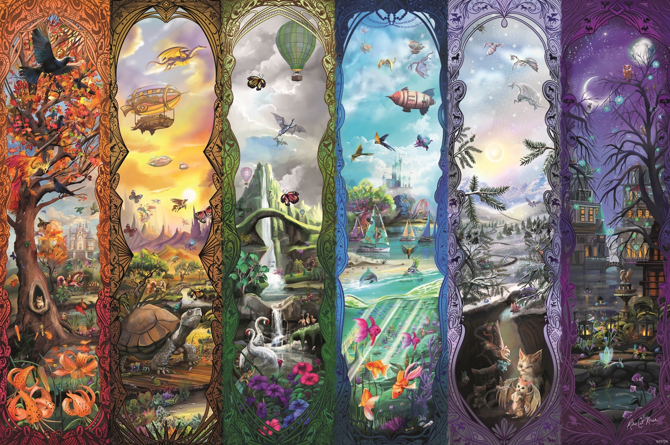 Ravensburger Fantasy pusle, 7000 tükki