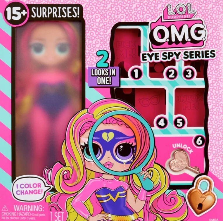 L.O.L. OMG Eye Spy teismeline moenukk, superkangelane