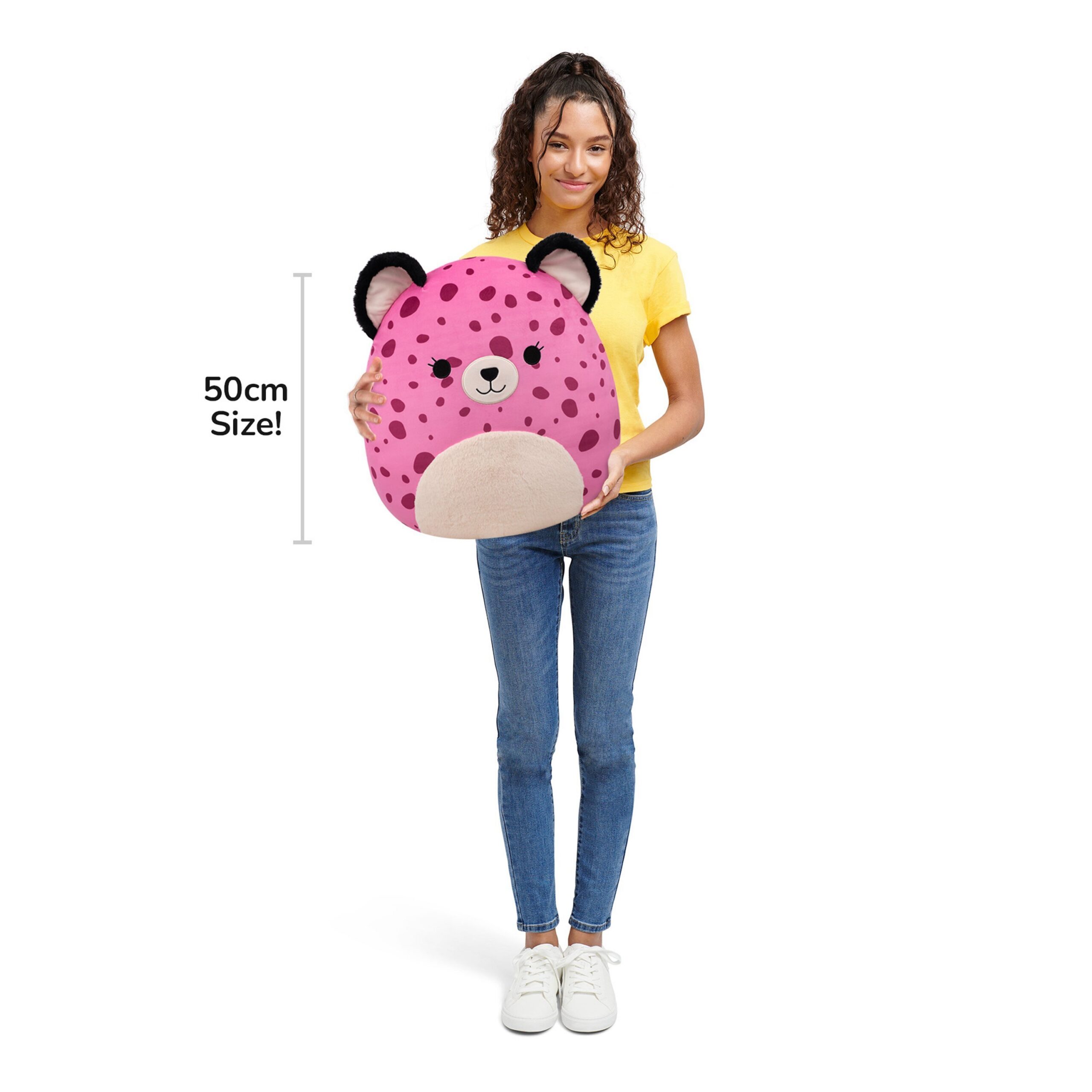 Squishmallows P25 Jalisca Cheetah, pehme mänguasi, 50 cm - Image 5