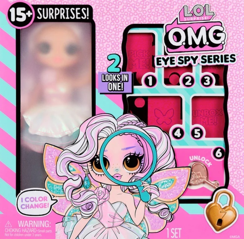 L.O.L. OMG Eye Spy teismeline moenukk, haldjas