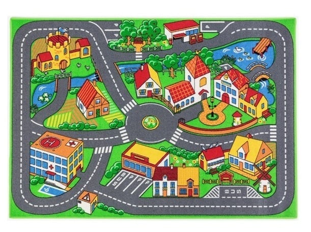 Rebel Roads mängumatt, värviline