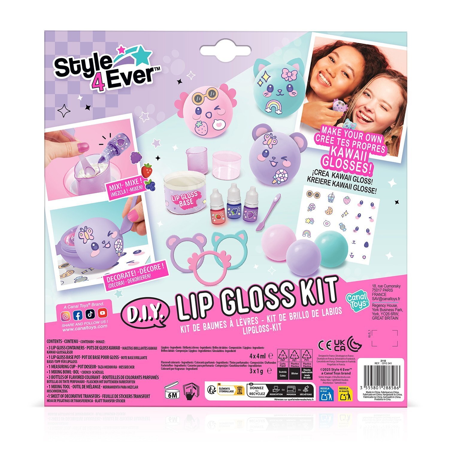 Style 4 Ever DIY Kawai huuleläike komplekt - Image 3