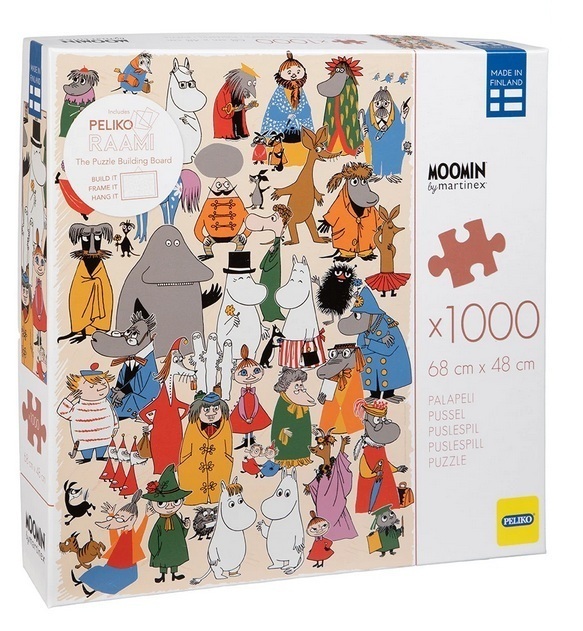Muumi klassikohtumine, pusle 1000 tükki
