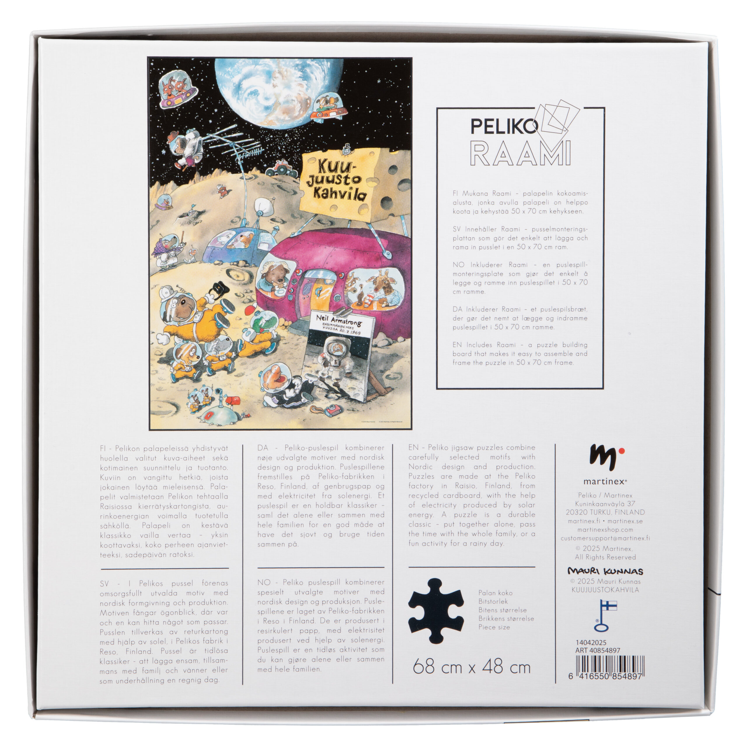 Mauri Kunnas Moon Cheese Café, pusle 1000 tükki - Image 3