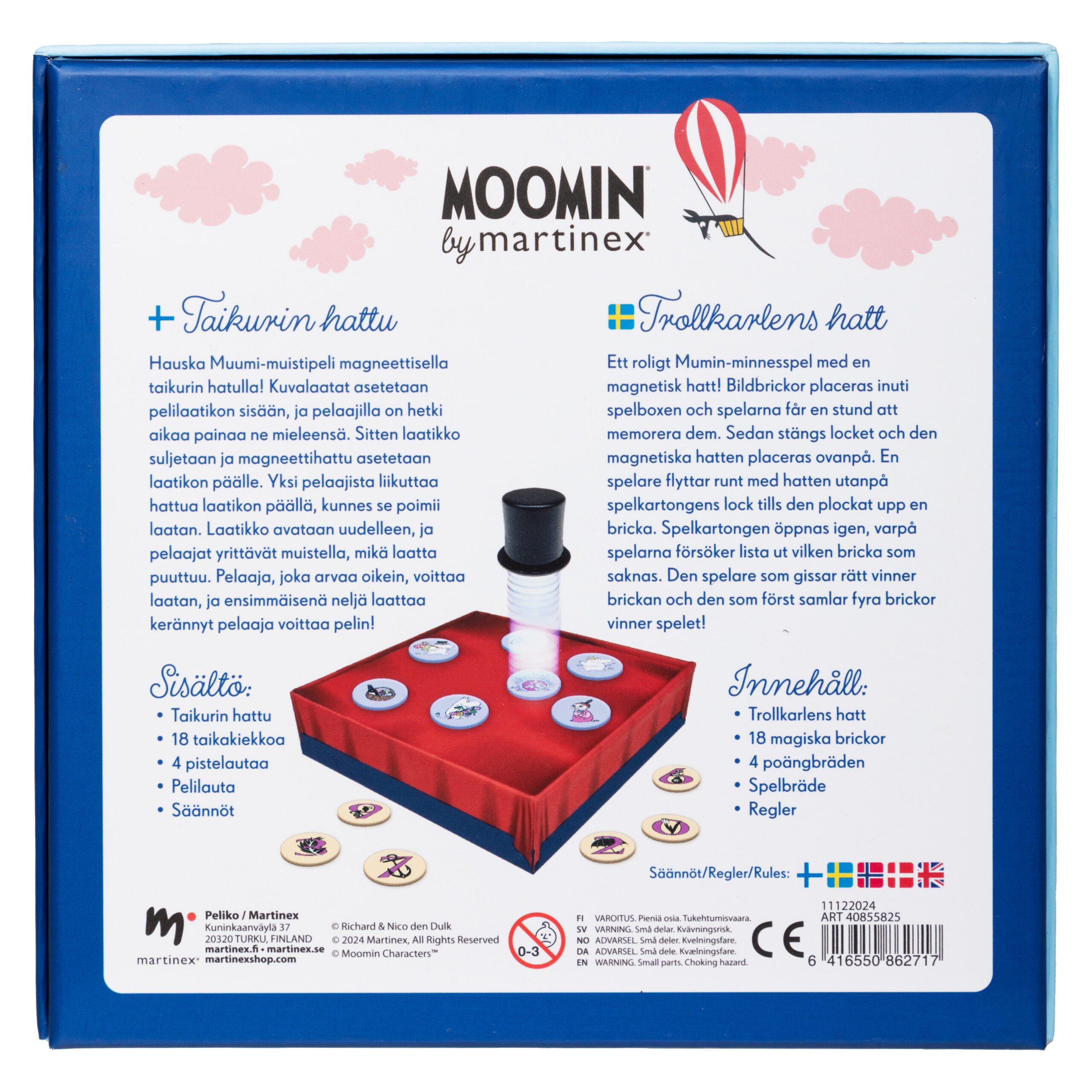Muumi mustkunstniku mütsi mälumäng - Image 4