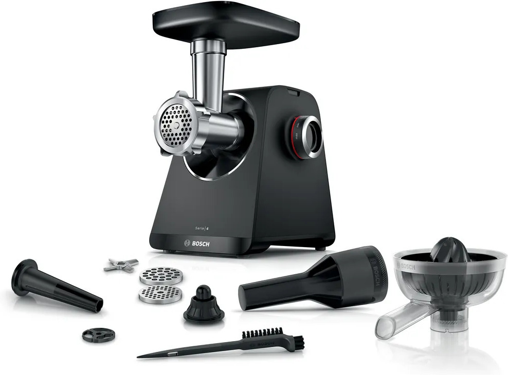 Bosch Serie 4 MultiPower MFWS430B hakklihamasin, 1900 W, must