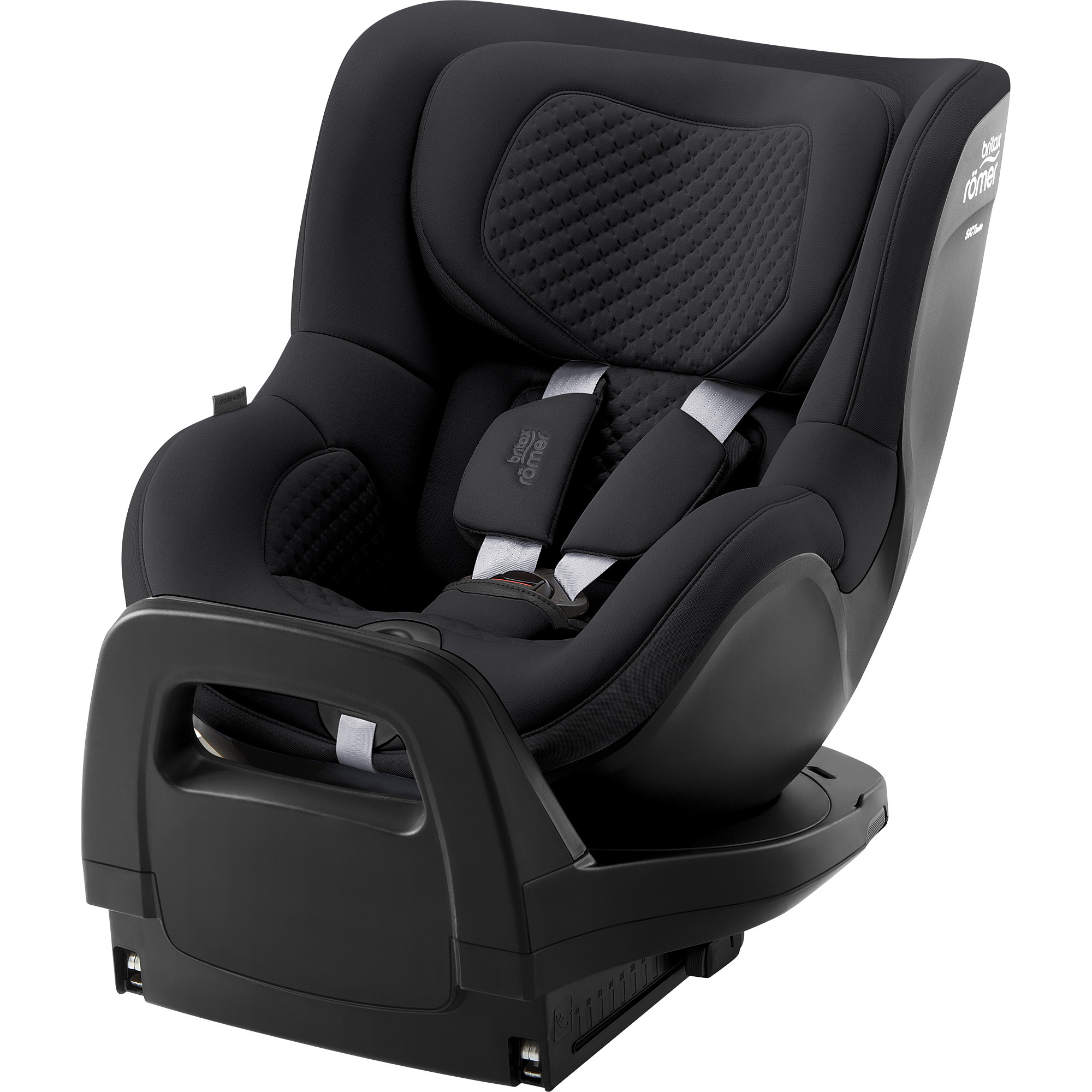 BRITAX RÖMER DUALFIX PRO M LUX turvatool, 61–105 cm, oonüksmust