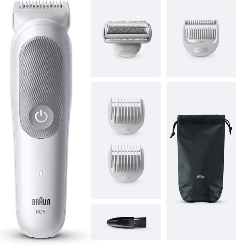 Braun Styler BG 5550 Gentle Grey kehatrimmer