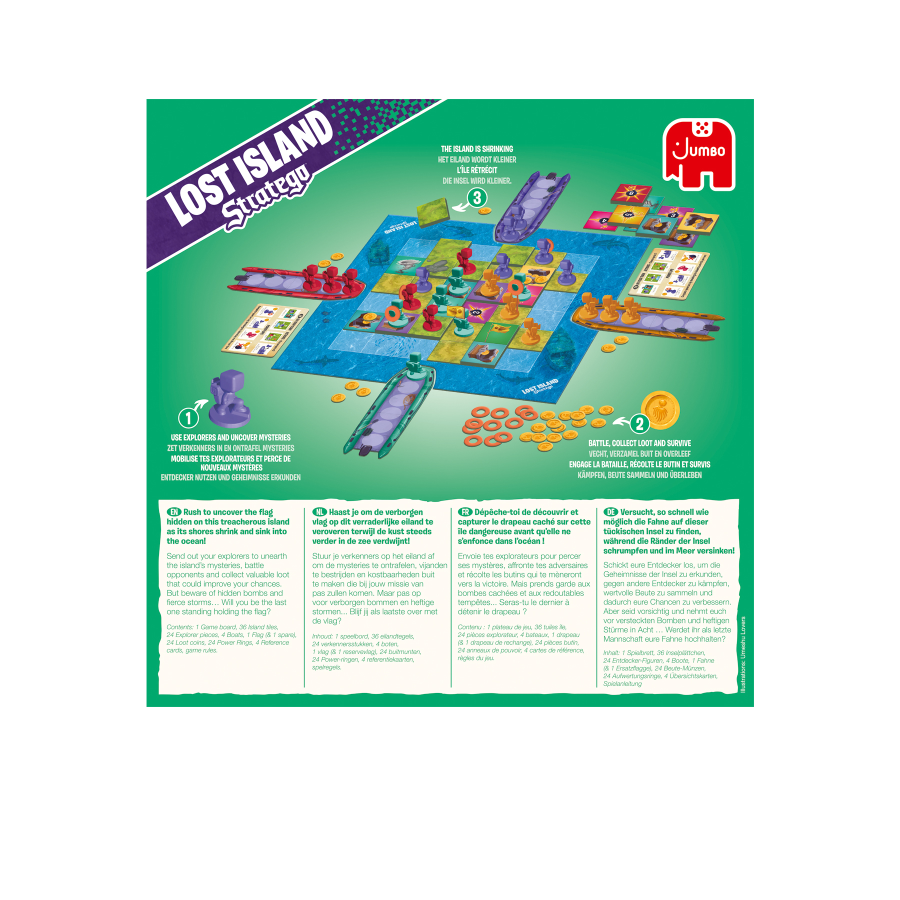 Lost Island Stratego lauamäng - Image 4