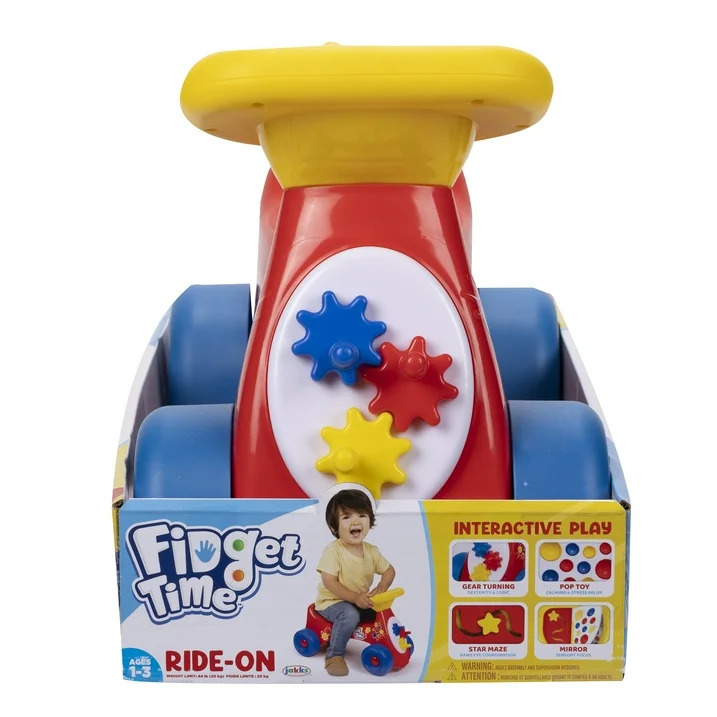 Fidget Time Ride On punane löögiauto - Image 2