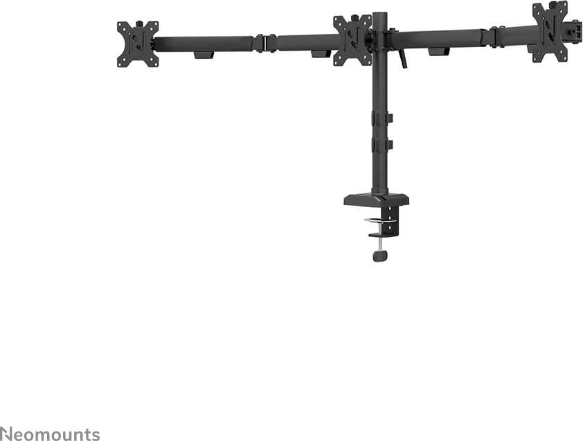 Neomounts DS60-600BL3 NERO monitorihoidik kolmele 10–27-tollistele ekraanidele, must - Image 2