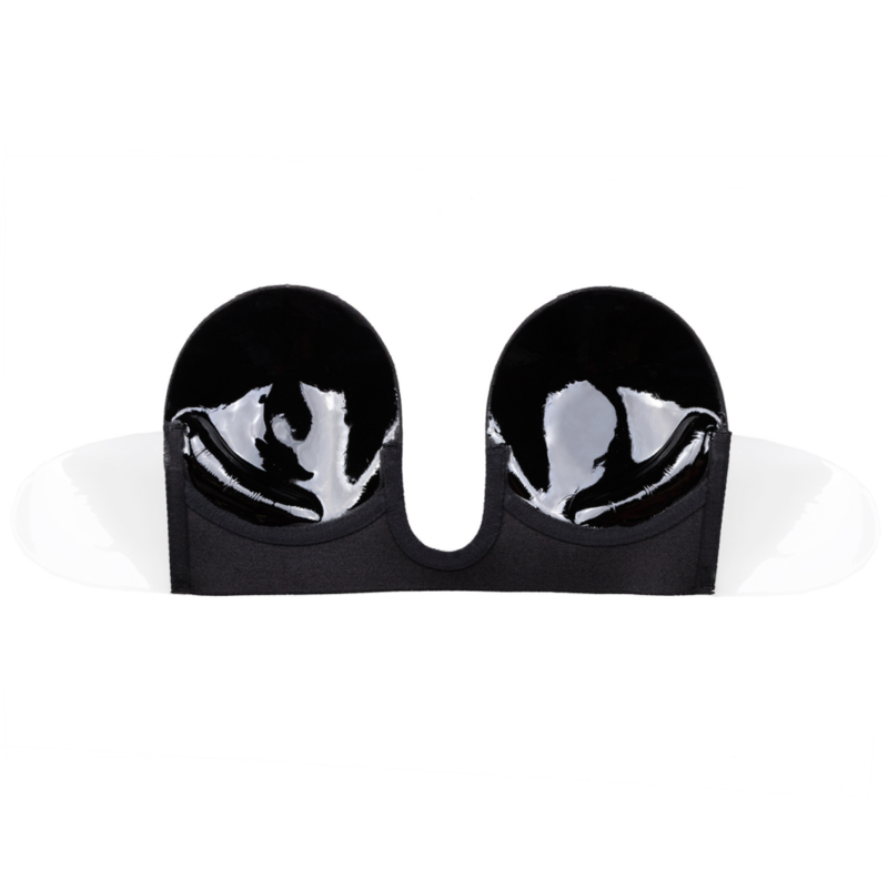 BRA WITHOUT HANDLES SHAPE U BLACK CUP B - Image 3