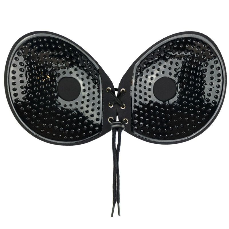 BRA ADHESIVE INTERLACED BLACK CUP E - Image 5