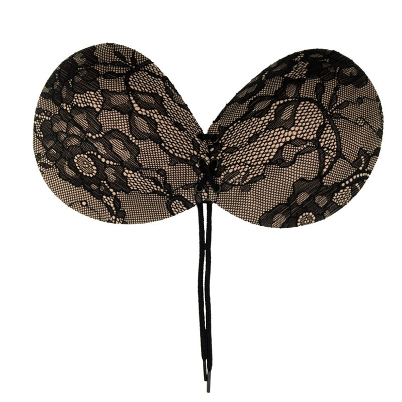BRA ADHESIVE INTERLACED & EMBROIDERY CUP E - Image 4
