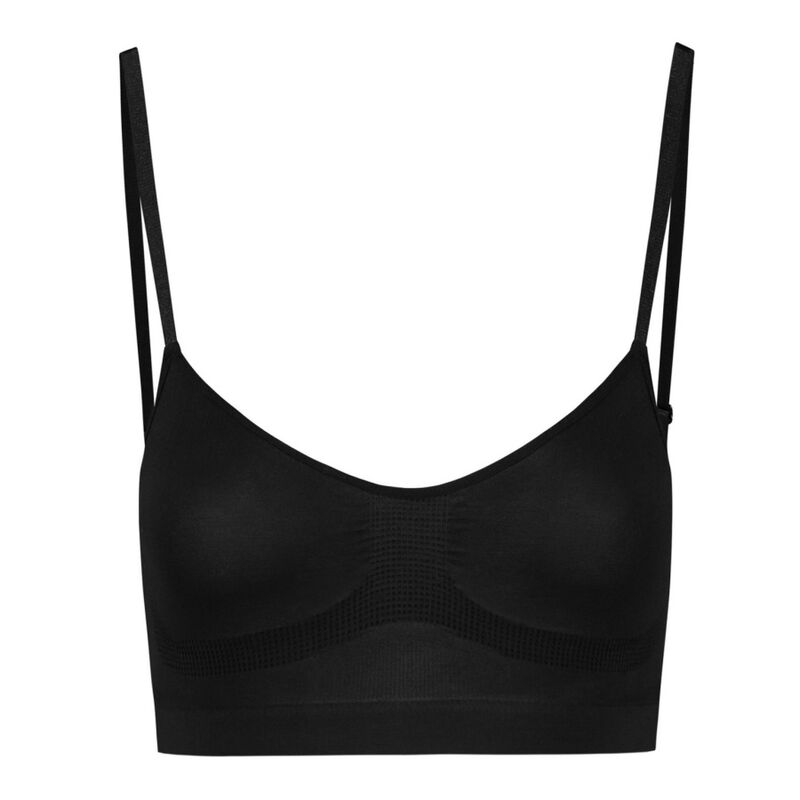 MEDIUM CONTROL BRA SEAMLESS BLACK SIZE XL - Image 4