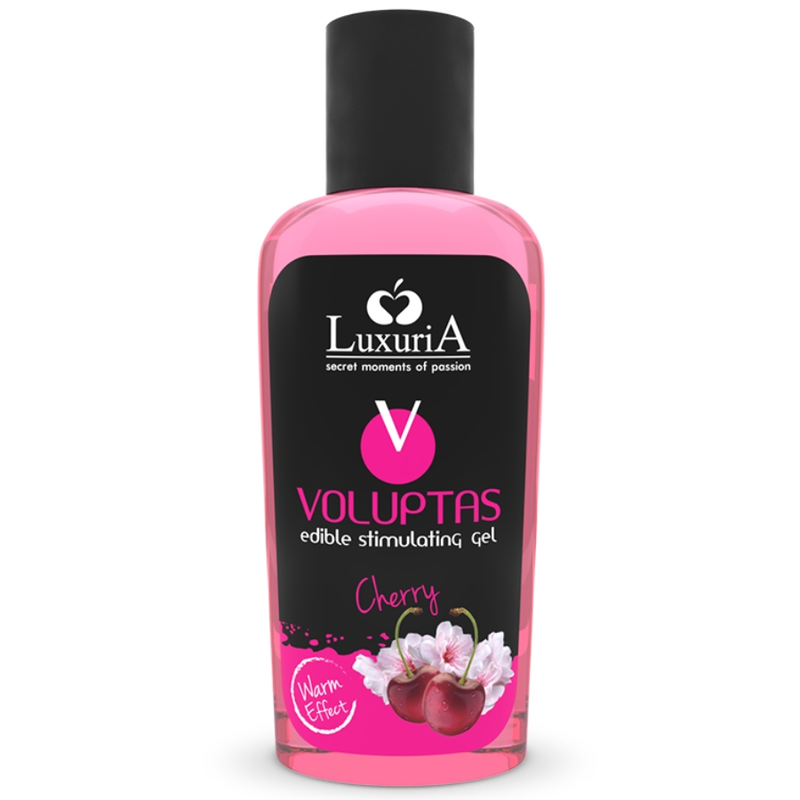VOLUPTAS EDIBLE MASSAGE GEL WARMING EFFECT CHERRY 100 ML