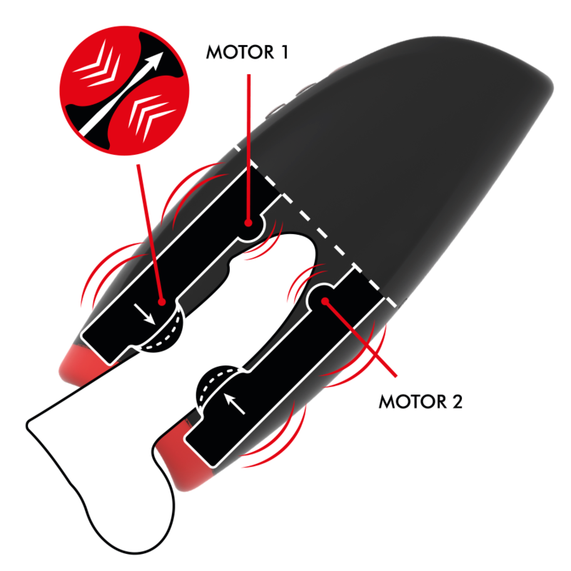 NOVAX MASTURBATOR WITH VIBRATION AND COMPRESSION - Image 3