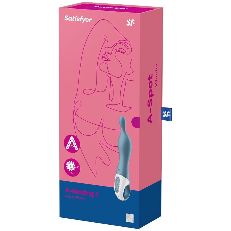 AMAZING 1 ASPOT VIBRATOR BLUE - Image 3