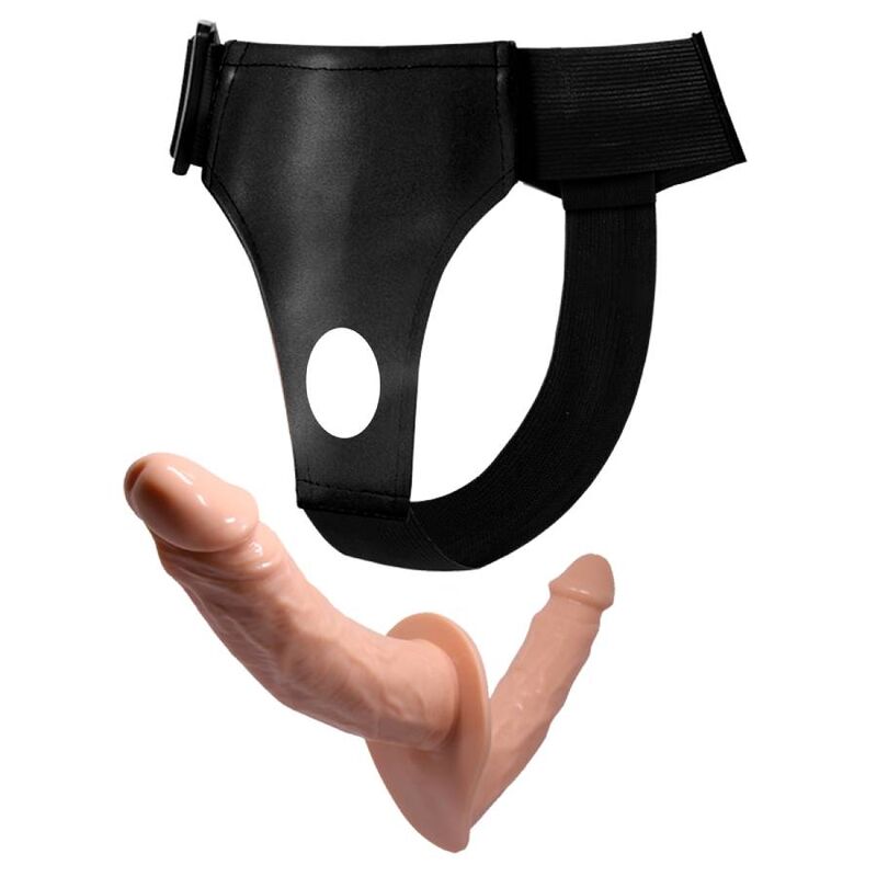 ULTRA PASSIONATE DOUBLE DILDOS WITH HARNESS - Image 4