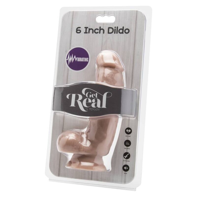 DILDO 12 CM WITH BALLS VIBRATOR SKIN - Image 2