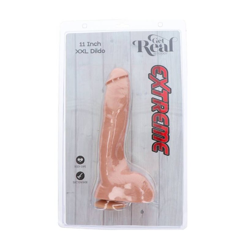 EXTREME XXL DILDO 28 CM SKIN - Image 5
