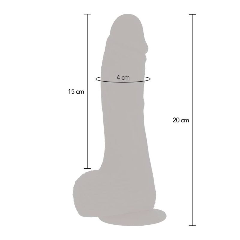 UP&DOWN ROTATING VIBR DILDO SKIN - Image 5
