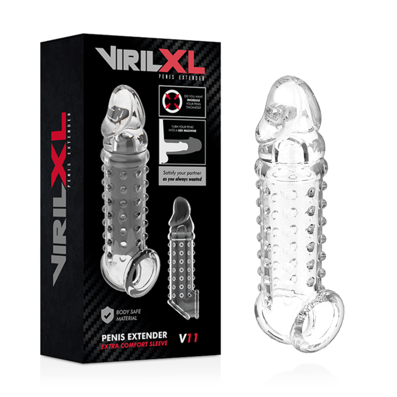 PENIS EXTENSION AND SHEATH V11 TRANSPARENT - Image 2
