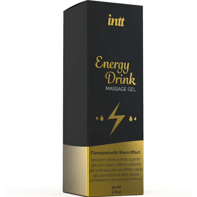 MASSAGE GEL WITH FLAVORED ENERGY CA DRINK AND HEATING EFFECT - Image 3