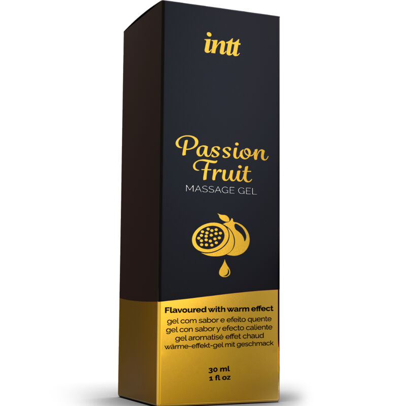 PASSION FRUIT FLAVORED MASSAGE GEL WITH HEAT EFFECT - Image 3