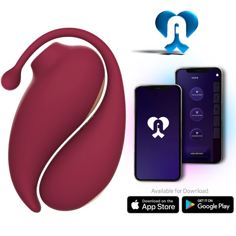 INSPIRATION CLITORIS STIMULATING WAVES + RED VIBRATING EGG FREE APP