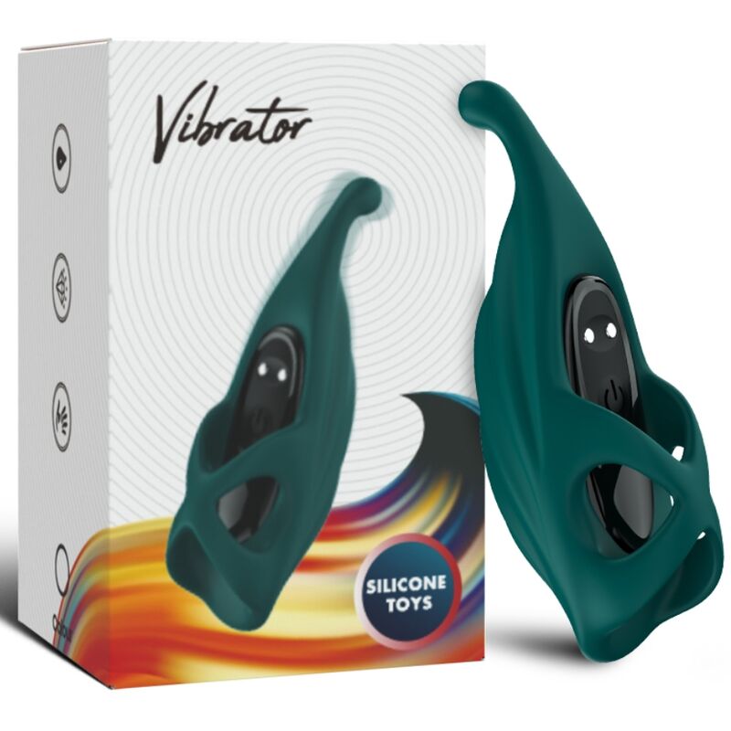 FINGER STIMULATOR & VIBRATOR GREEN - Image 5