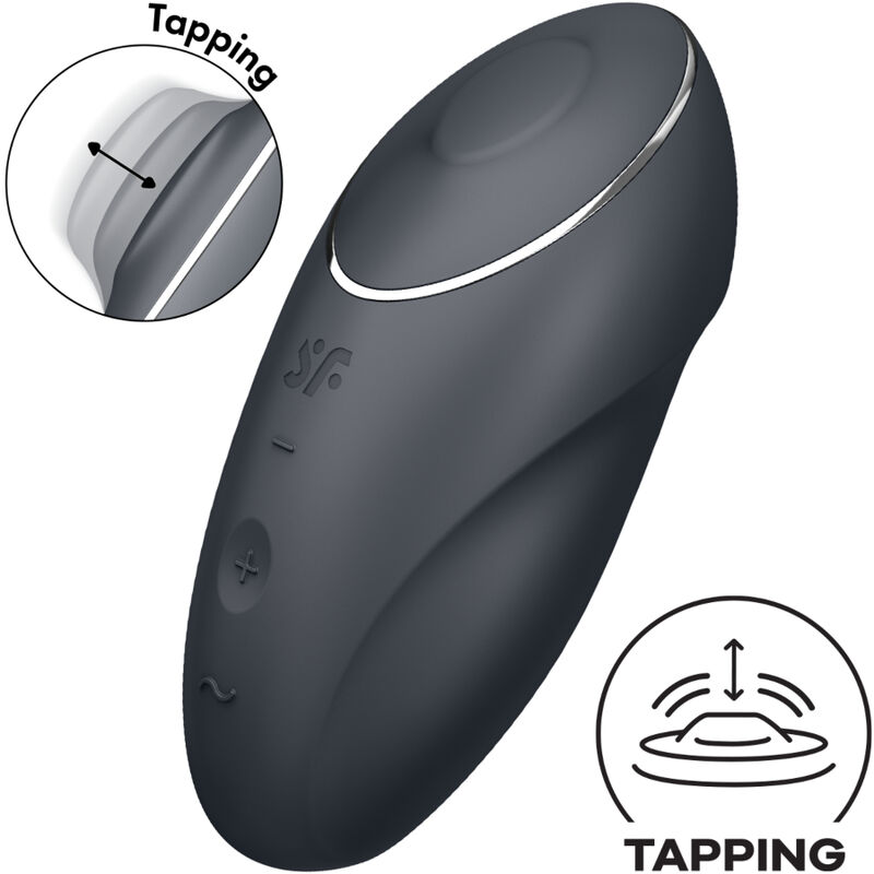 TAP & CLIMAX 1 LAY-ON VIBRATOR BLACK - Image 4