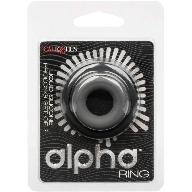 ALPHA PROLONG SET OF 2 RING GREY - Image 2