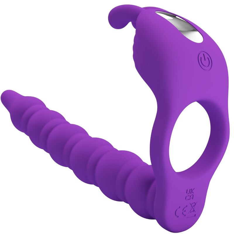 BLACKNEY PENIS RING WITH LILA VIBRATOR PLUG