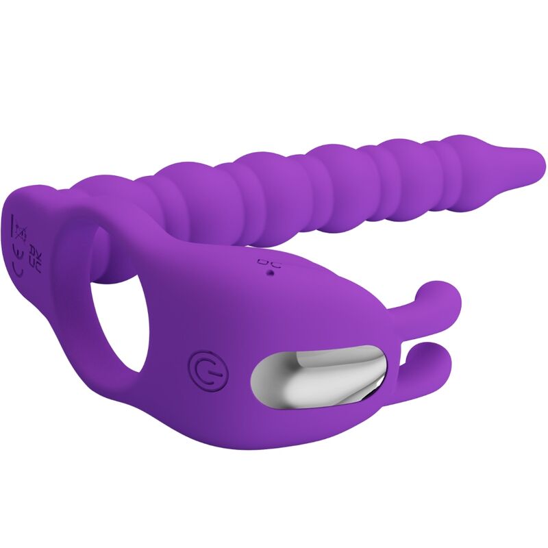 BLACKNEY PENIS RING WITH LILA VIBRATOR PLUG - Image 3