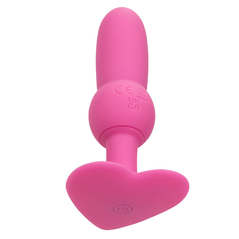 FIRST TIME ANAL PLUG BEADED PROBE 10 VIBRATIONS PINK - Image 3
