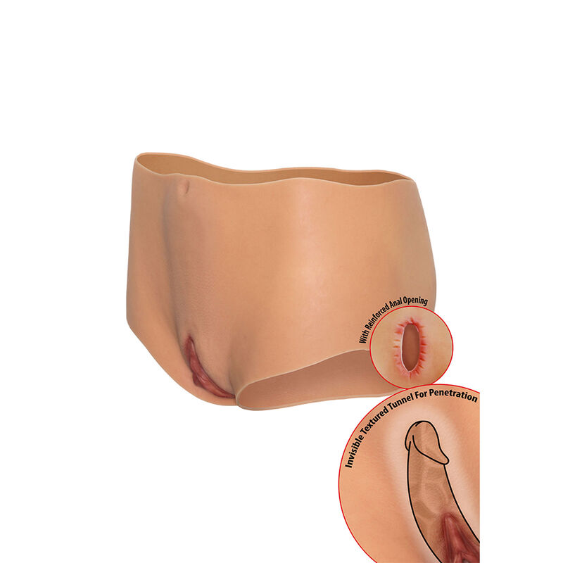 ALTER EGO OPEN VAGINA & ASS BRIEF MEDIUM WAIST FLESH - Image 5