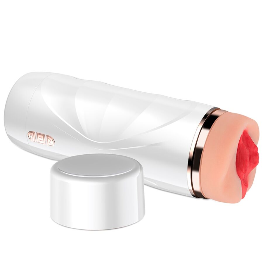 RILEY VIBRATING VAGINA MASTURBATOR WITH SUCTION