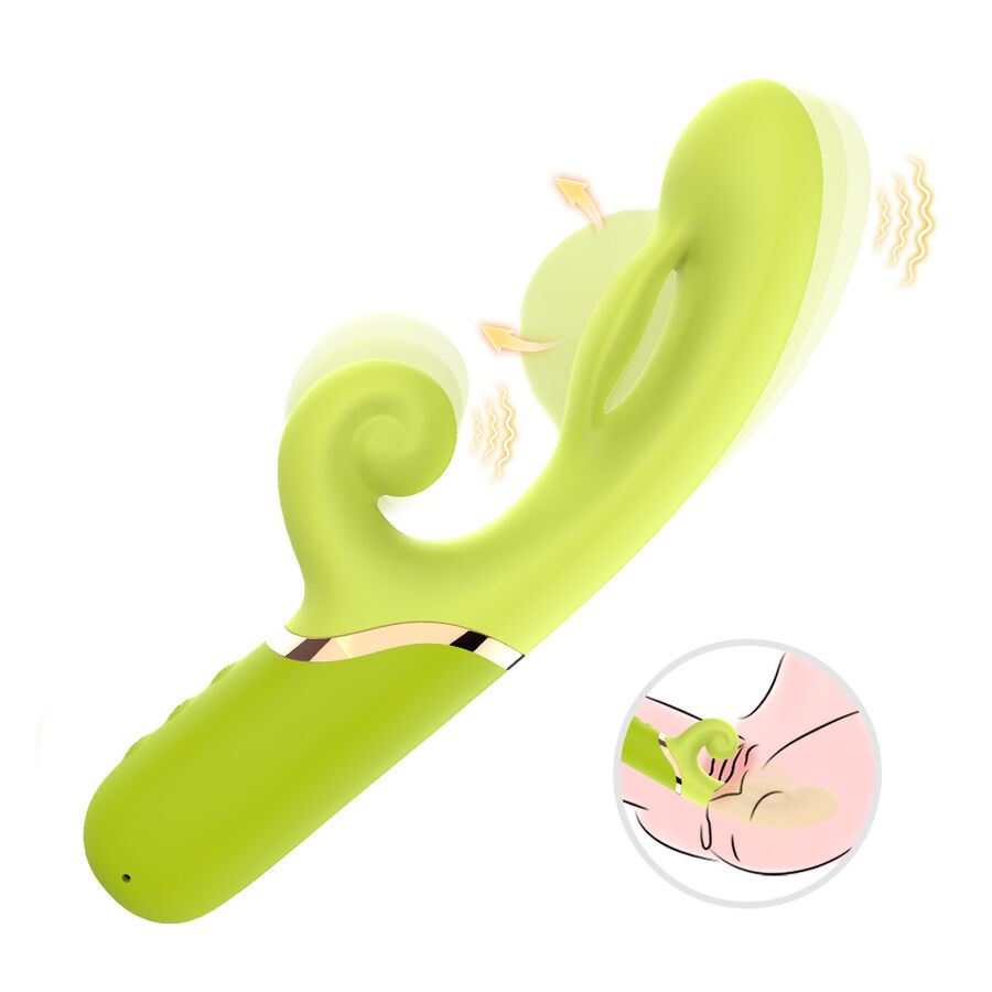 INFLABE POINT A TO STIMULATOR VIBRATOR GREEN - Image 2