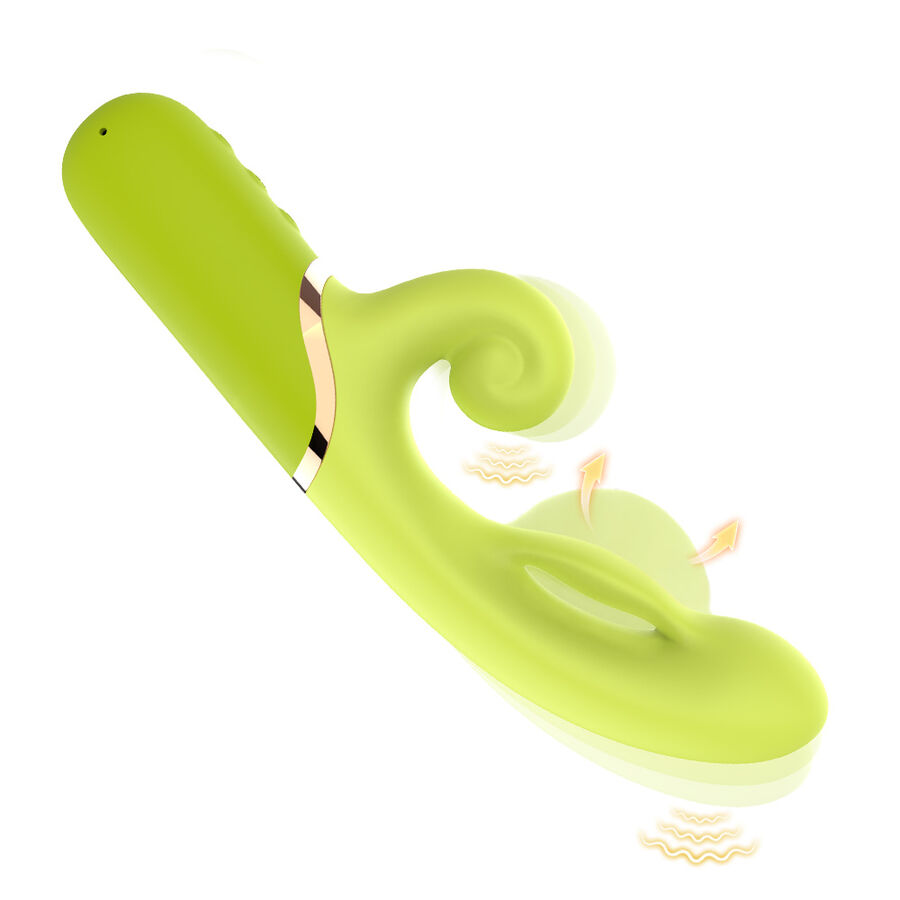 INFLABE POINT A TO STIMULATOR VIBRATOR GREEN - Image 4