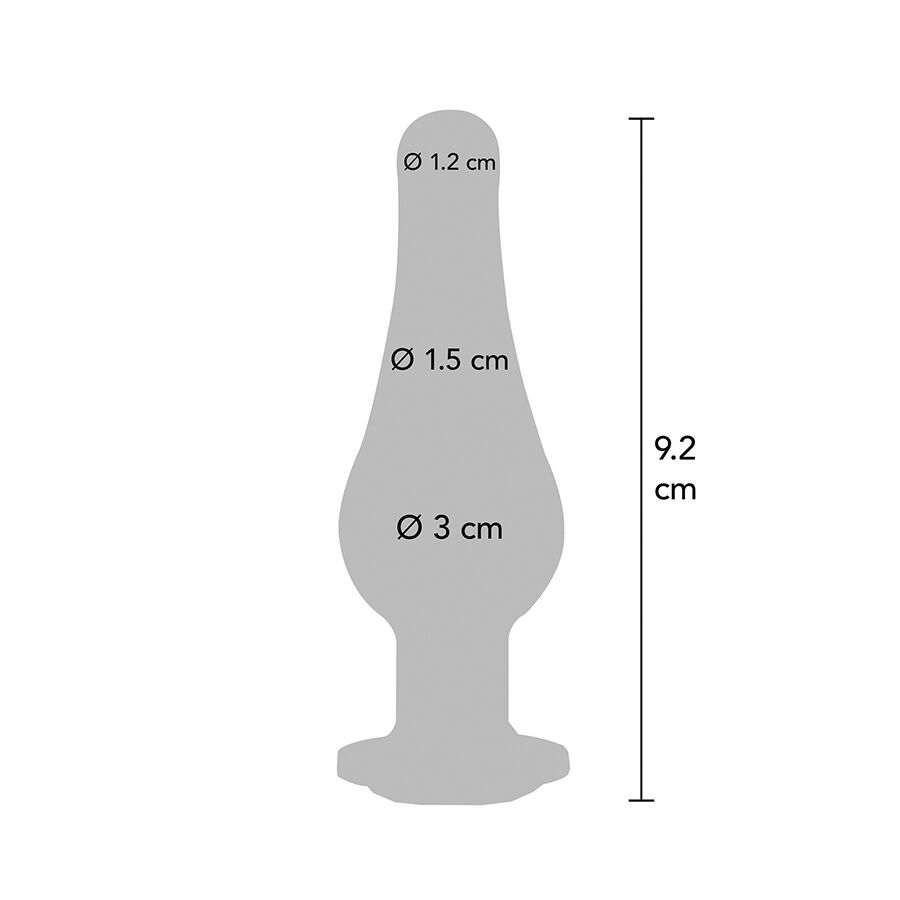 ANAL PLAY DIAMOND BUM BIJOU SMALL ANAL PLUG - Image 4